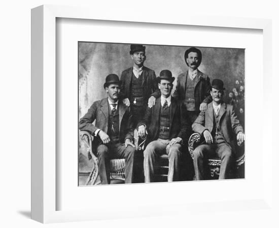 The Wild Bunch, American Outlaw Gang, 1901-null-Framed Giclee Print