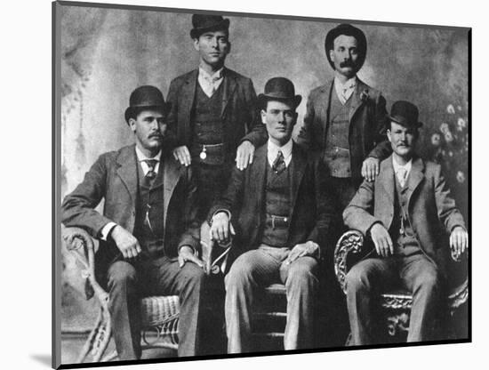 The Wild Bunch, American Outlaw Gang, 1901-null-Mounted Giclee Print