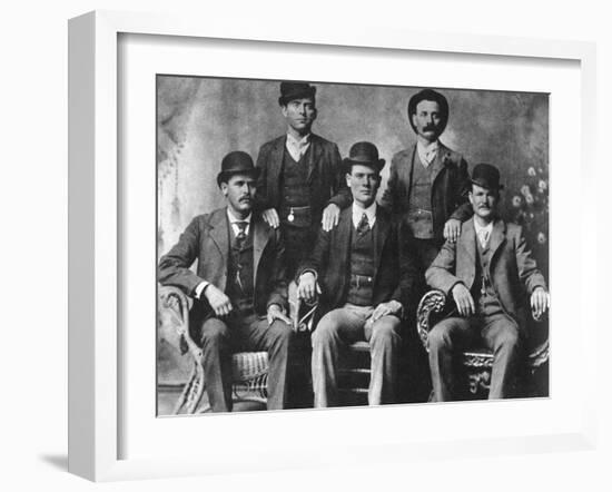 The Wild Bunch, American Outlaw Gang, 1901-null-Framed Giclee Print