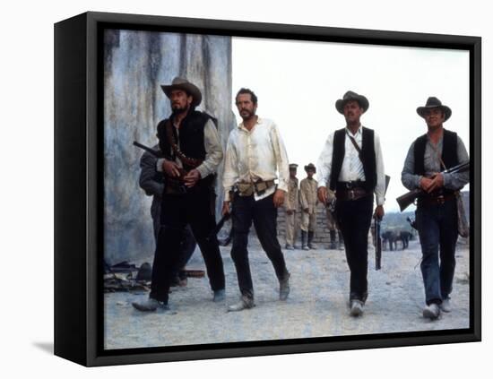 The Wild Bunch, Ben Johnson, Warren Oates, William Holden, Ernest Borgnine, 1969-null-Framed Stretched Canvas
