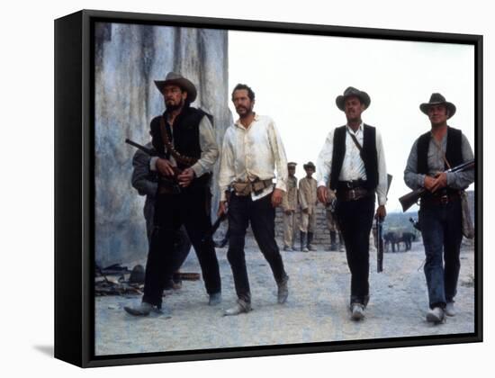 The Wild Bunch, Ben Johnson, Warren Oates, William Holden, Ernest Borgnine, 1969-null-Framed Stretched Canvas