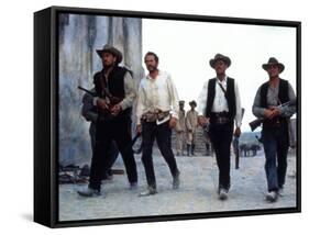 The Wild Bunch, Ben Johnson, Warren Oates, William Holden, Ernest Borgnine, 1969-null-Framed Stretched Canvas