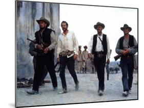 The Wild Bunch, Ben Johnson, Warren Oates, William Holden, Ernest Borgnine, 1969-null-Mounted Photo