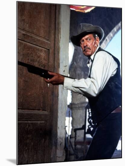 The Wild Bunch, William Holden, 1969-null-Mounted Photo