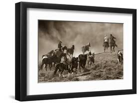 The Wild Bunch-Barry Hart-Framed Art Print