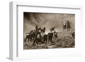 The Wild Bunch-Barry Hart-Framed Art Print