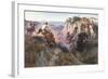 The Wild Horse Hunters-Charles Marion Russell-Framed Art Print