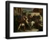 The Wild Horse Race at Rome, c.1817-Théodore Géricault-Framed Giclee Print