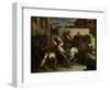 The Wild Horse Race at Rome, c.1817-Théodore Géricault-Framed Giclee Print