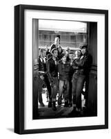 The Wild One, Jerry Paris, Alvy Moore, Marlon Brando, 1954-null-Framed Photo