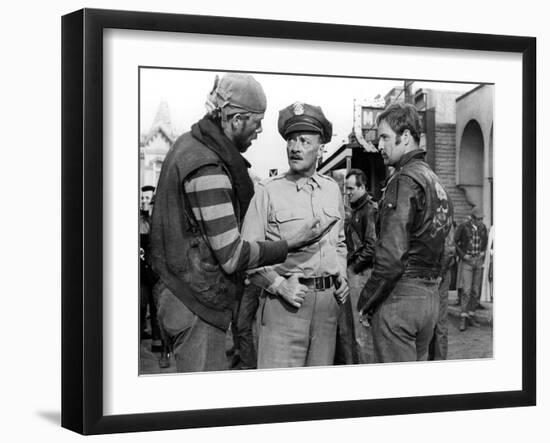 The Wild One, Lee Marvin, Robert Keith, Marlon Brando, 1954-null-Framed Photo