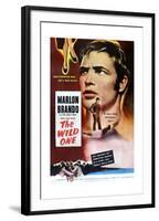 The Wild One, Marlon Brando, 1953-null-Framed Premium Giclee Print