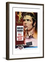 The Wild One, Marlon Brando, 1953-null-Framed Art Print