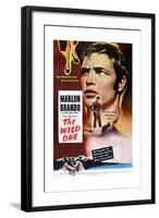 The Wild One, Marlon Brando, 1953-null-Framed Art Print