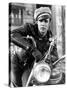 The Wild One, Marlon Brando, 1954, Leather Jacket-null-Stretched Canvas