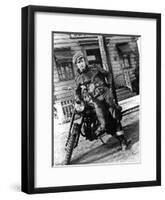 The Wild One, Marlon Brando-null-Framed Photo