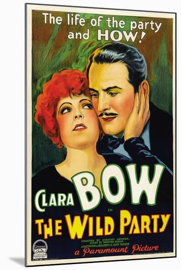 The Wild Party, 1929-null-Mounted Giclee Print