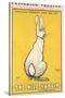 The Wild Rabbit Poster, 1899-J. Hissin-Stretched Canvas