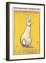 The Wild Rabbit Poster, 1899-J. Hissin-Framed Giclee Print