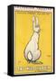 The Wild Rabbit Poster, 1899-J. Hissin-Framed Stretched Canvas