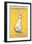 The Wild Rabbit Poster, 1899-J. Hissin-Framed Giclee Print