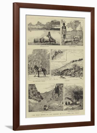 The Wild Tribes of the Soudan-null-Framed Giclee Print