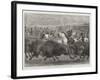 The Wild West at the Great American Exhibition, Hunting Bison and Wapiti Deer-Samuel John Carter-Framed Giclee Print