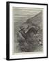 The Wild West of England, Unharbouring a Stag on Exmoor-Samuel John Carter-Framed Giclee Print