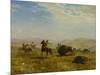 The Wild West (Oil on Paper Laid down on Canvas)-Albert Bierstadt-Mounted Giclee Print