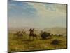 The Wild West (Oil on Paper Laid down on Canvas)-Albert Bierstadt-Mounted Giclee Print