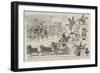 The Wild West under the Hammer, Buffalo Bill's Sale of Horses at Earl's Court-Alfred Chantrey Corbould-Framed Giclee Print