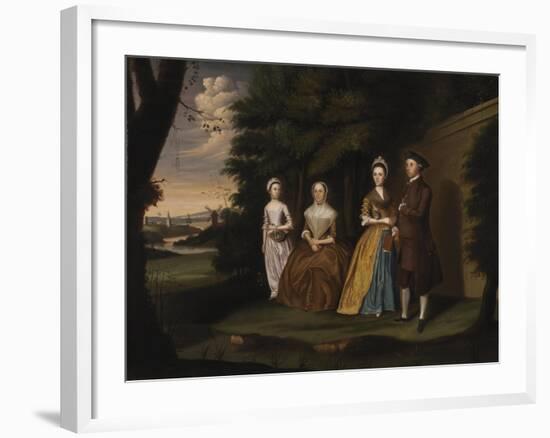 The Wiley Family, 1771-William Williams-Framed Giclee Print