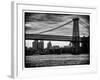 The Williamsburg Bridge at Nightfall - Lower East Side of Manhattan - New York-Philippe Hugonnard-Framed Photographic Print