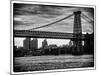 The Williamsburg Bridge at Nightfall - Lower East Side of Manhattan - New York-Philippe Hugonnard-Mounted Photographic Print