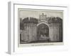 The Willoughby Memorial, Delhi-null-Framed Giclee Print