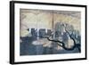 The Willow on the Bridge Uji-null-Framed Giclee Print