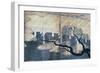 The Willow on the Bridge Uji-null-Framed Giclee Print