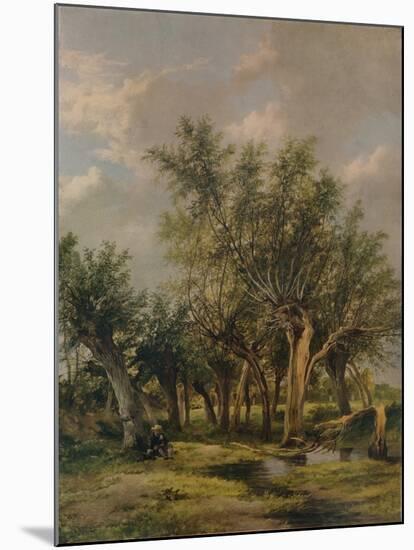 The Willow Stream, c1839-James Stark-Mounted Giclee Print