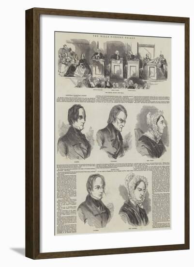 The Wills Forgery Trials-null-Framed Giclee Print