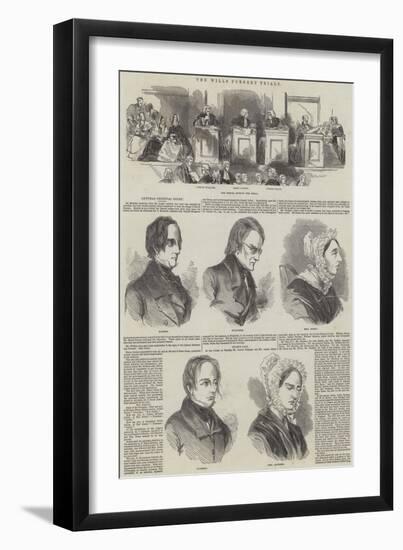 The Wills Forgery Trials-null-Framed Giclee Print