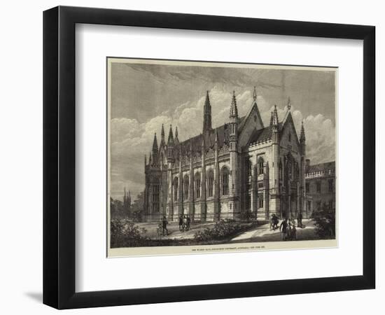 The Wilson Hall, Melbourne University, Australia-null-Framed Premium Giclee Print