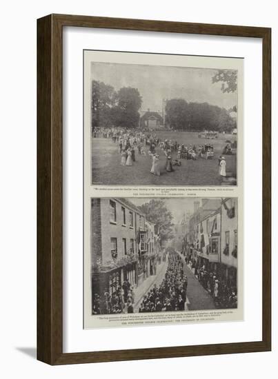 The Winchester College Celebration-null-Framed Giclee Print