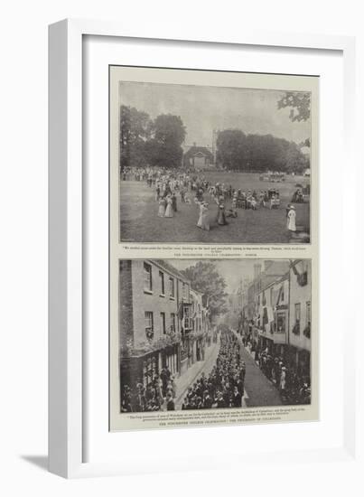 The Winchester College Celebration-null-Framed Giclee Print