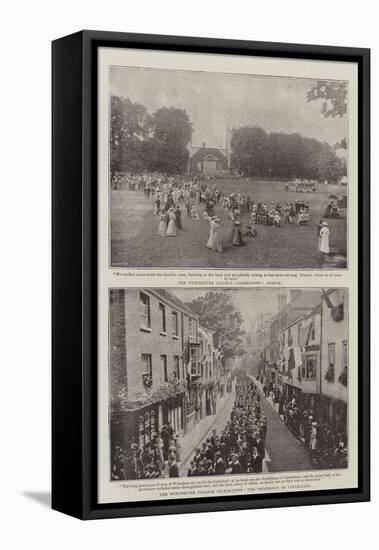 The Winchester College Celebration-null-Framed Stretched Canvas