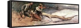 The Winchester-Frederic Sackrider Remington-Framed Stretched Canvas