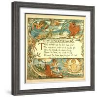 The Wind and the Sun-null-Framed Giclee Print