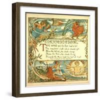 The Wind and the Sun-null-Framed Giclee Print