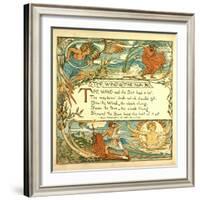 The Wind and the Sun-null-Framed Giclee Print
