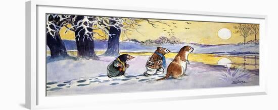 The Wind in the Willows-Philip Mendoza-Framed Premium Giclee Print