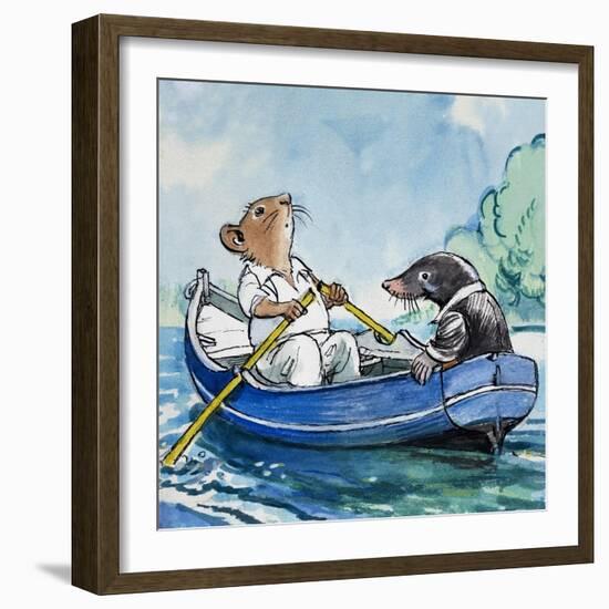 The Wind in the Willows-Philip Mendoza-Framed Giclee Print